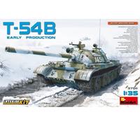 Modellino Char T-54b Soviet Medium Tank. Early Prodotto Interior Kit MiniArt 37