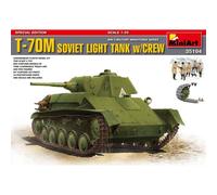 Modellino Char T-70m Soviet Light Tank W / Crew. Special Edition MiniArt 35194 1