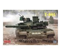 Modellino Char T-80u Russian Mano Battle Tank RYE FIELD MODEL 5105 1:3 5