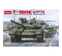 Modellino Char T-90ak W/ Ptk Russia Commander Tank Amusing Hobby 35a056 1:3 5