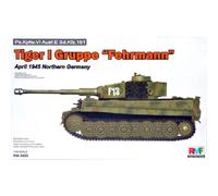 Modellino Char Tiger Gruppe Fehrmann Aprile 1945 Northern Germany Rye Field Mode