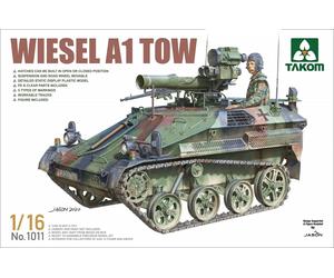 Modellino Char Wiesel A1 Topper TAKOM 1011 1:16 Promo
