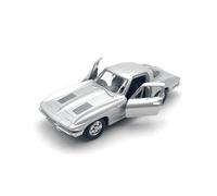 Modellino Chevrolet Corvette 1963 C2 Veicolo Miniatura Auto Scala 1:34-39