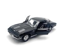 Modellino Chevrolet Corvette 1963 C2 Veicolo Miniatura Auto Scala 1:34-39