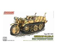 Modellino Cingolate Sd.kfz. 2 Kettenkraftrad Tipo Hk 101 Freedom Model Kits