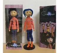 Modellino Coraline NECA Figura Anime Bambola Snodabileda Collezione Desktop