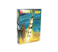 Modellino da assemblare in scala 1/200 del razzo Saturn V + Apollo by AMT