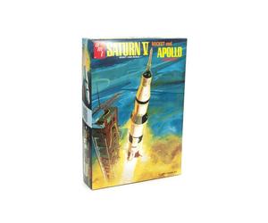Modellino da assemblare in scala 1/200 del razzo Saturn V + Apollo by AMT