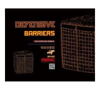 Modellino Defensive Barriers Originale MENG Sps-032 1/35ème Modellino Char Promo