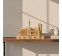 Modellino Della Cattedrale di Notre-Dame Architettonico Puzzle 3D in Legno