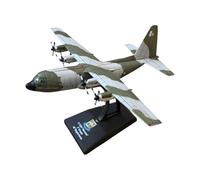 Modellino di Aereo da Trasporto C-130H in 1:250, Modello di Aereo da Caccia Realistico con Base, Giocattolo per Soggiorno, Decorazione per