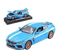 Modellino di auto in lega 1:32 For BMW-M8 Modello Di Auto In Lega Pressofusa Ad Alta Simulazione Con Suono E Luce, Ornamenti Di Controllo Centrale Del Veicolo A Trazione Posteriore Modellini da collez