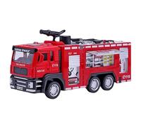 Modellino di auto in lega 1:32 For Modello Camion Dei Pompieri Suono Luce Camion Dei Pompieri Scala Quattro Ruote Irrigatore Retrocarica Modellini da collezione(Sprinkler Fire Truck)