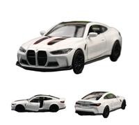 Modellino di auto in lega 1:36 For La BMW M4 CSL G82 Berlina Modello In Miniatura RMZ CiTY Ruota Libera In Lega Pressofusa Collezione Di Ornamenti Modellini da collezione(WHITE)