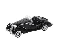 Modellino di auto in lega Modello Di Auto Retrò Con Apertura E Chiusura In Lega, Modello Di Auto Con Rimbalzo, Può Aprire La Porta Pressofusa Modellini da collezione(Black)
