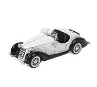 Modellino di auto in lega Modello Di Auto Retrò Con Apertura E Chiusura In Lega, Modello Di Auto Con Rimbalzo, Può Aprire La Porta Pressofusa Modellini da collezione(WHITE)
