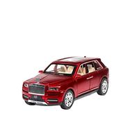 Modellino Di Auto In Lega Pressofusa In Metallo, Scala 1:24, Per Rolls-Royce Cullinan Decorazione(Red)