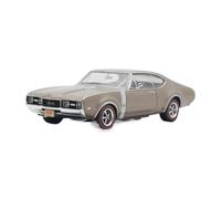 Modellino Di Auto In Lega Pressofusa In Scala 1:43 Oldsmobile 442 W30 Del 1968, Modello Classico Nostalgico Regalo For Adulti Souvenir Esposizione Statica