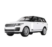 Modellino Di Auto In Lega Pressofusa, Veicoli In Metallo, Scala 1:18 Per Land Rover Range Rover 50th Decorazione(White)