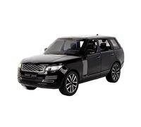Modellino Di Auto In Metallo Pressofuso In Lega 1:24 Per Land Rover Range Rover 50th Decorazione(Black)