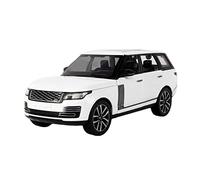 Modellino Di Auto In Metallo Pressofuso In Lega 1:24 Per Land Rover Range Rover 50th Decorazione(White)