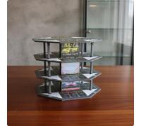 Modellino di Torre Ottagonale Realistico Modello Parcheggio Multipiano