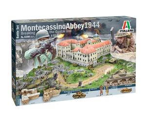 Modellino Diorama Montecassino Abbey 1944 Breaking The Gustav Line - Battle Set