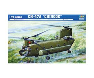 Modellino Elicottero Ch-47a " Chinook " TRUMPETER 01621 1/72ème Char Ballo
