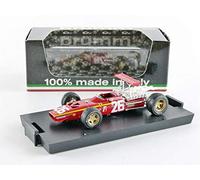 1:43 BRUMM Ferrari F1 312 #26 Winner France Gp 1968 Jacky Ickx Red White R171