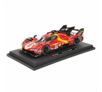 Modellino Ferrari 499P Burago vincitrice Le Mans scala 1/18