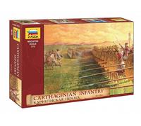 Modellino figure soldati militari 1/72 Carthaginian Infantry ZVEZDA ZS8010