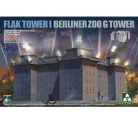 Modellino Flak Tower I Berliner Zoo G TAKOM 6004 1/350ème Char Pro