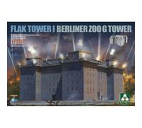 Modellino Flak Tower I Berliner Zoo G TAKOM 6004 1/350ème Char Pro
