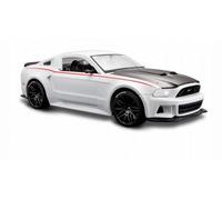 Modellino Ford Mustang Street Racer in bianco