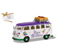 MODELLINO FURGONE STATICO CORGI TOYS VW CAMPER HAPPY BIRTHDAY SCALA 1:43