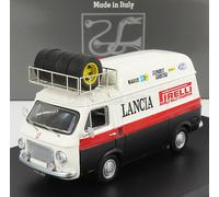 MODELLINO FURGONE STATICO DIECAST FIAT 238 VAN ASSISTENZA RALLY LANCIA 1/43