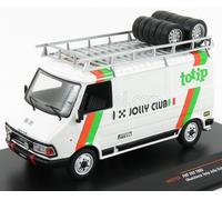 MODELLINO FURGONE STATICO IXO FIAT 242 JOLLY CLUB ASSISTANZA RALLY LANCIA 1985