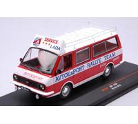 Die cast 1/43 Modellino Furgone Raf 2203 Autoexport Assistenza Rally Team Lada