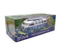 MODELLINO FURGONE STATICO JADA TOYS VW T1 BUS LILO STITCH MODELLISMO SCALA 1/24