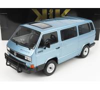 MODELLINO FURGONE STATICO KK VOLKSWAGEN T3 MINIBUS SYNCRO 1987 BLU SCALA 1/18