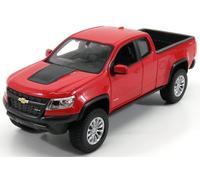 MODELLINO FURGONE STATICO MAISTO CHEVROLET COLORADO ZR2 PICK-UP 2017 ROSSO 1/24