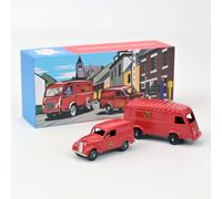 MODELLINO FURGONE STATICO NOREV RENAULT 1000 KGS DAUPHINOISE BELGIAN POST 1/43