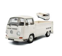 MODELLINO FURGONE STATICO SOLIDO VOLKSWAGEN T2 PICK-UP 1968 BIANCO SCALA 1:18