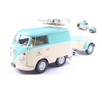 MODELLINO FURGONE STATICO VW CAMPER ROULOTTE SOLIDO COOL COMBI 2024 SCALA 1:18