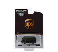 Modellino FURGONE UPS Volkswagen Panel Van 7cm Type 2 Scala 1/64 Greenlight Furgoncino