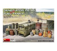 Modellino Generator Pe-95 Con Fuel Tanks MiniArt 35662 1:3 5 Char Ballo