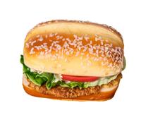 Modellino hamburger simulazione realistica per decorazione negozio e progetti ar