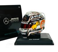 MODELLINO HELMET 1:5 SPARK F1 CASCO MERCEDES AMG KIMI ANTONELLI BRITISH GP 2025