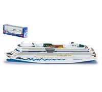 MODELLINO IMBARCAZIONE SIKU BARCA NAVE DA CROCIERA 18cm MODELLISMO SCALA 1:1400