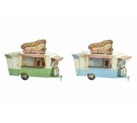 MODELLINO IN LATTA MODELLISMO furgone MODELLINO DA COLLEZIONE CARRETTO GELATI